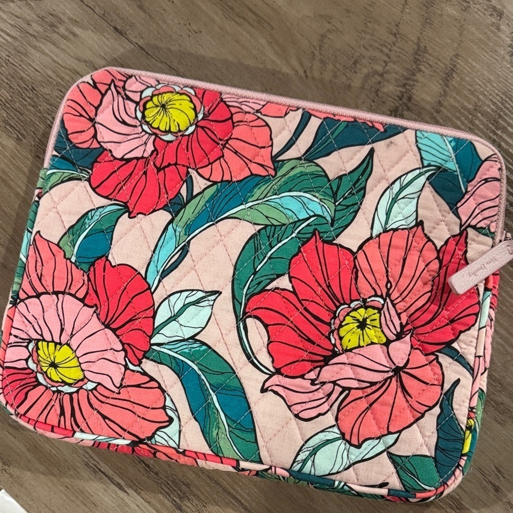 Vera Bradley Floral Quilted Laptop Sleeve